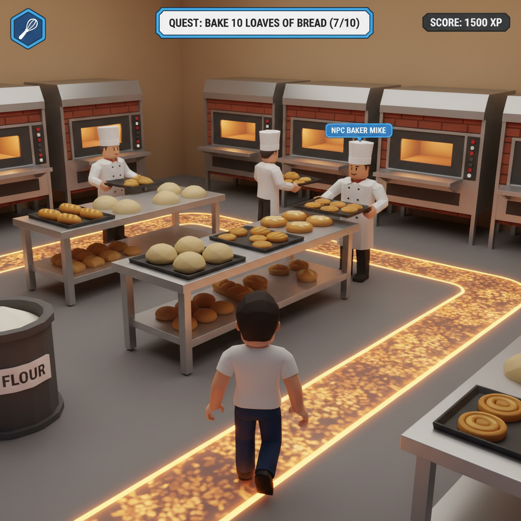 Виртуальная пекарня — производство