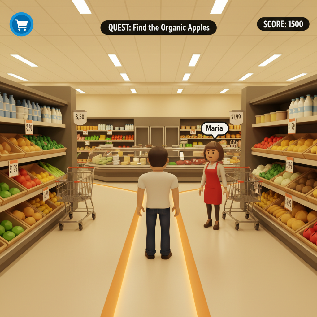 3D-тренажёр Codenrock Games — виртуальный супермаркет